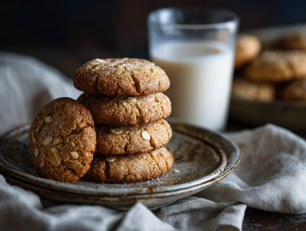 No bake sugar free chocolate cookies with almond milk