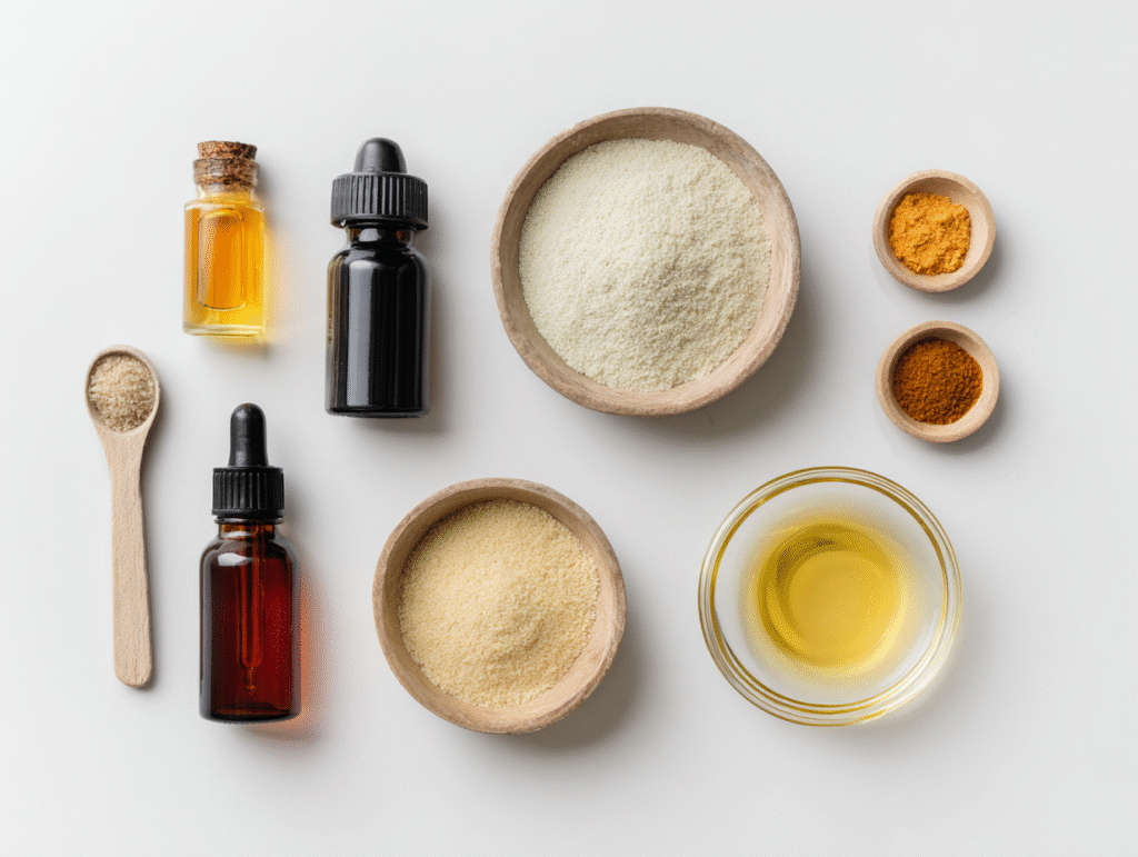 Zero carb fruit caviar ingredients layout