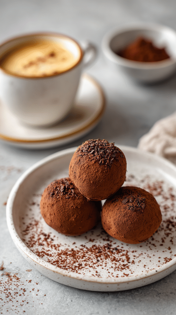 serving keto chocolate peanut butter fat bombs
