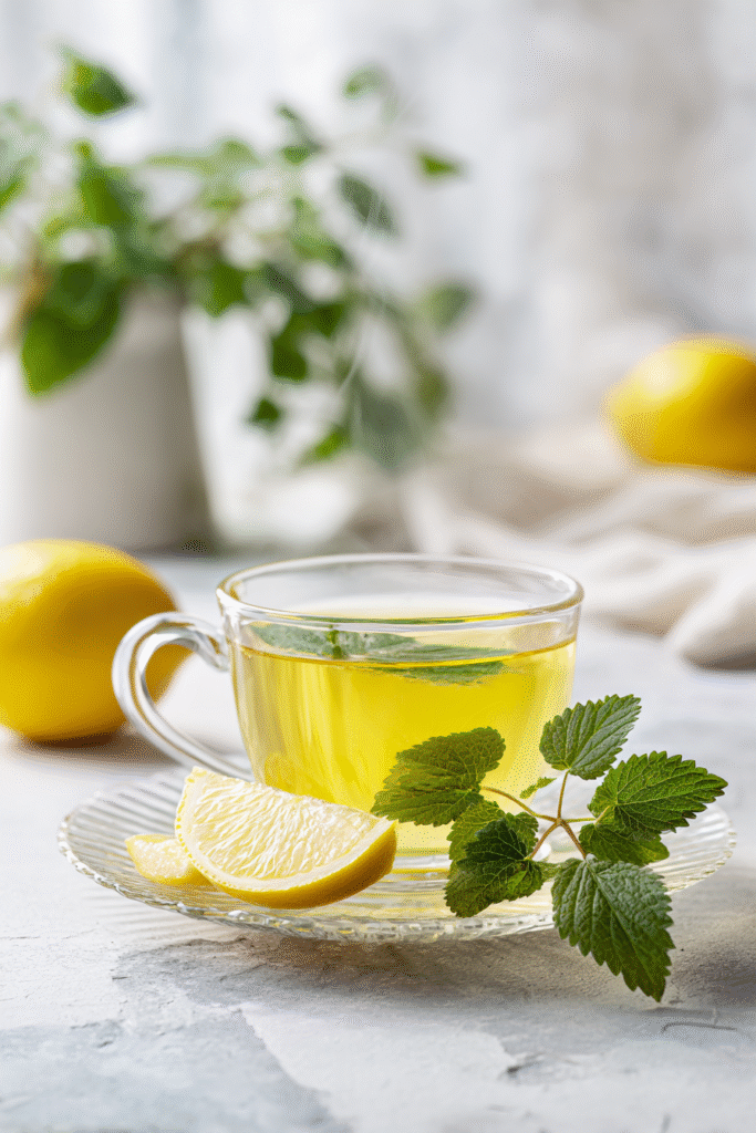 Lemon balm tea for weight loss