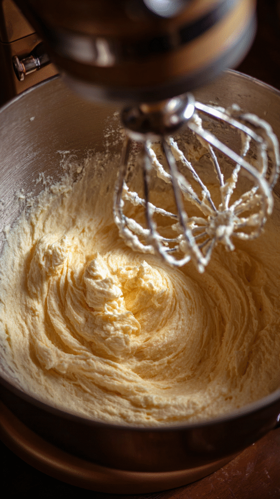 mixing keto pumpkin muffin batter