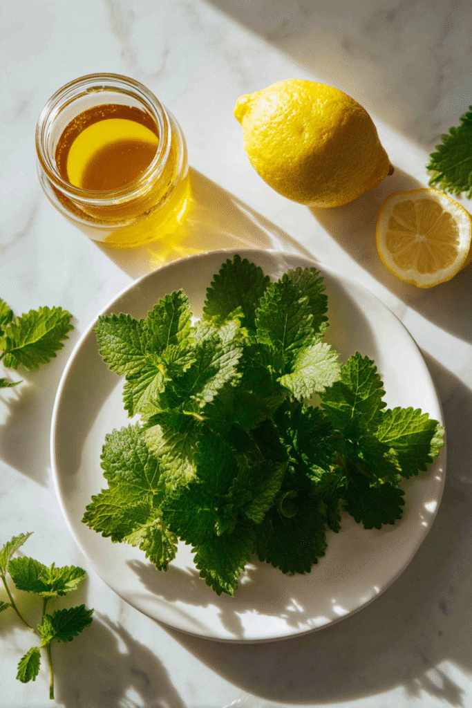 lemon balm tea ingredients for weight loss