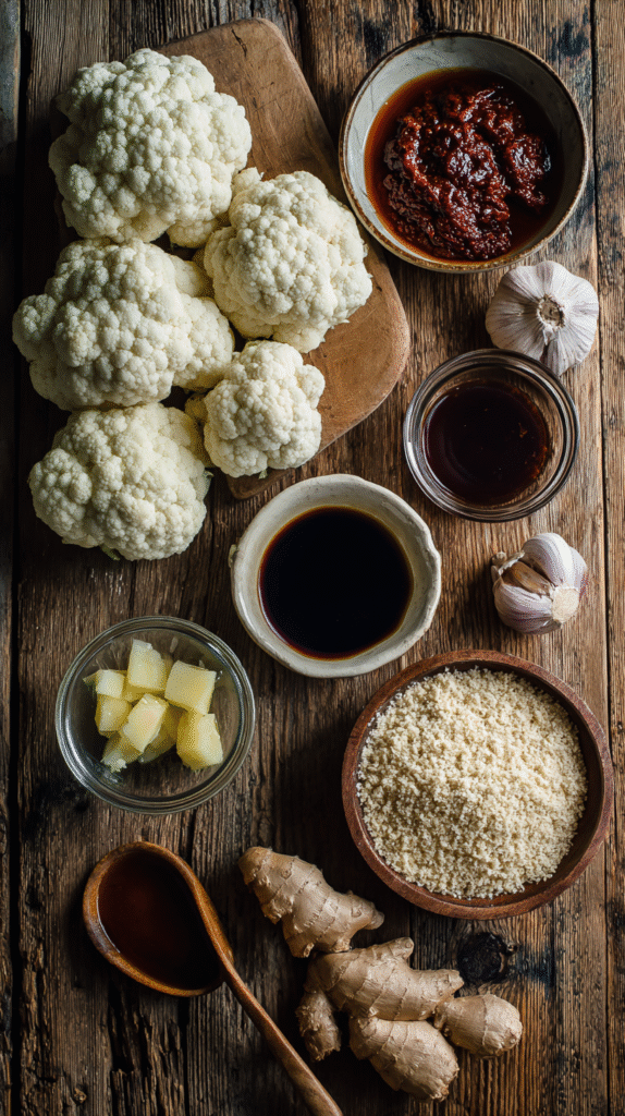 korean-style-baked-cauliflower-ingredients