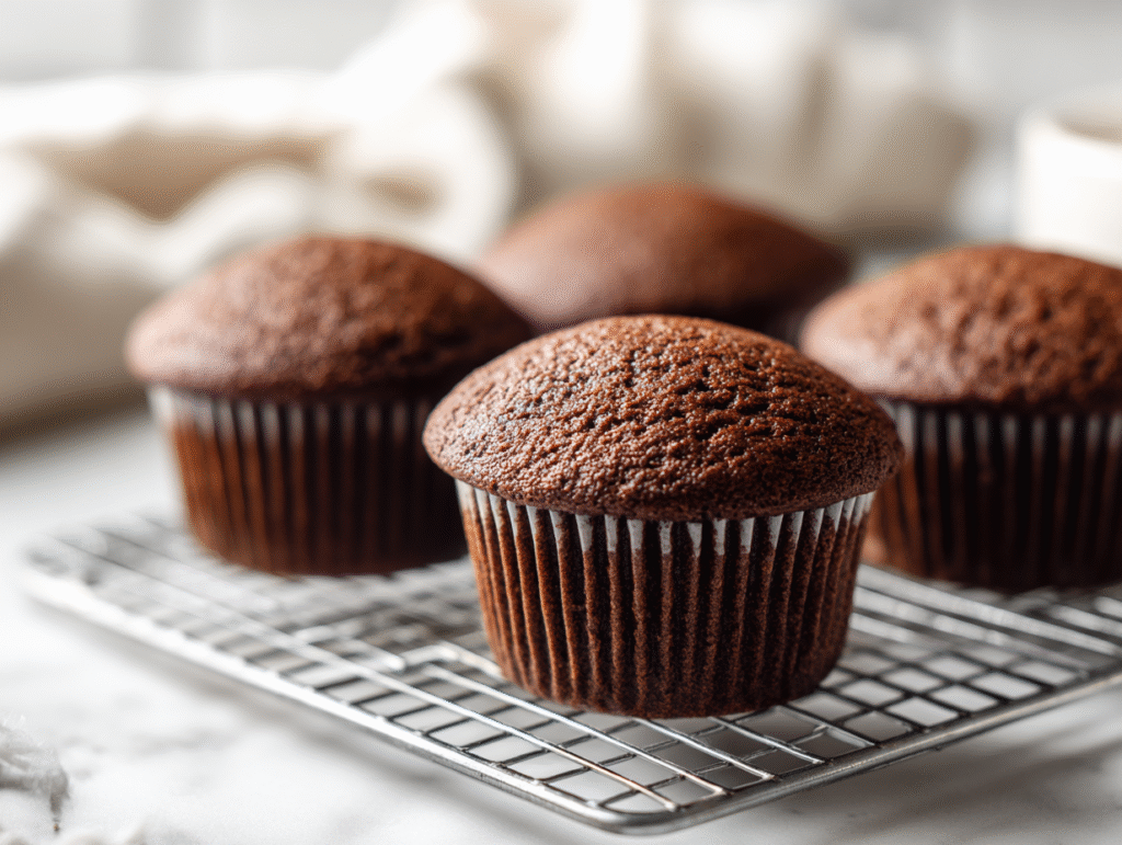 Chocolate keto cupcakes