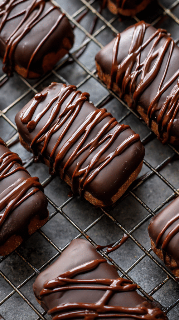 Keto bounty bars served on dessert tray