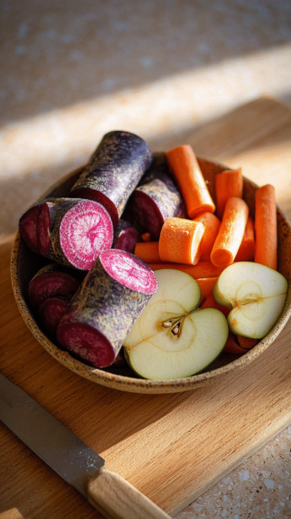 Washing Purple Juice Ingredients
