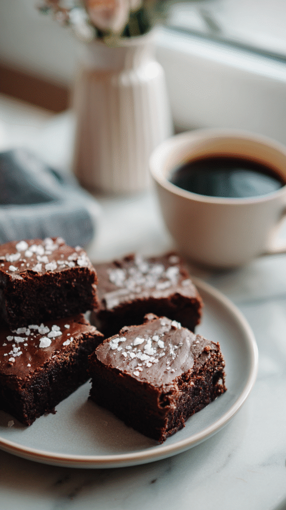 serving keto avocado brownies