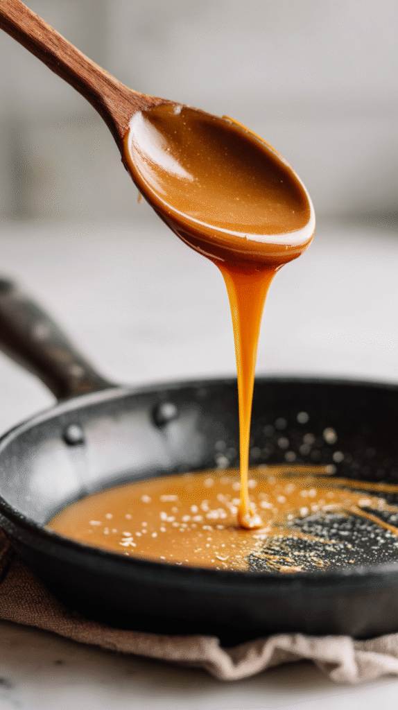 melting peanut butter and coconut oil for keto fat bombs