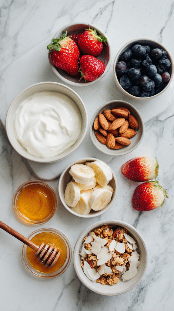 greek yogurt bowl ingredients