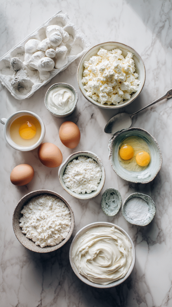 cottage cheese cloud bread ingredients eggs cottage cheese cream of tartar