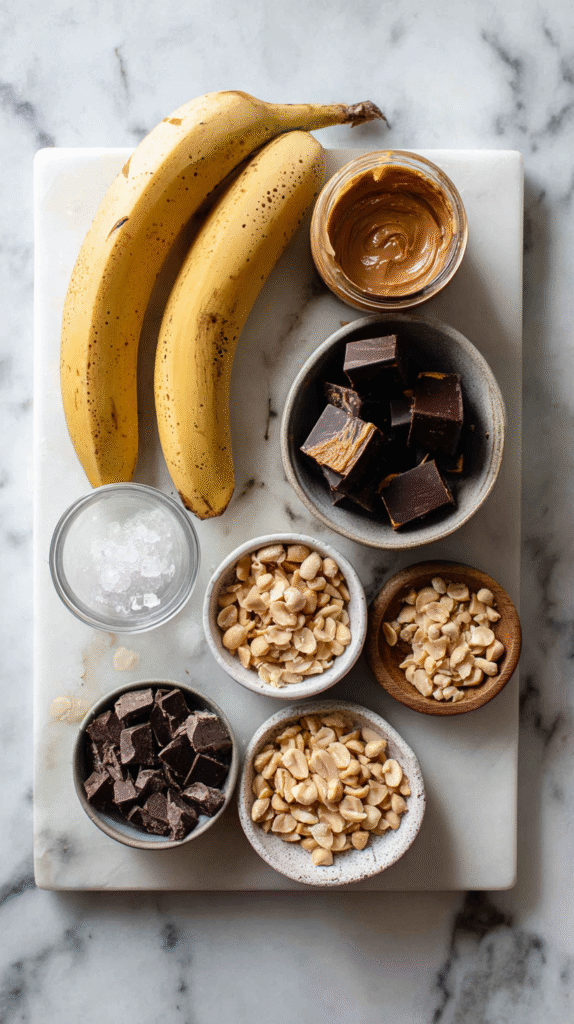 ingredients for low calories frozen banana Snickers