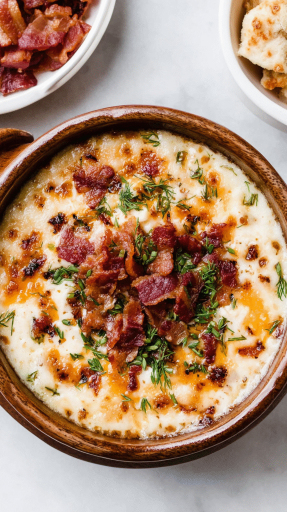 Keto Crack Chicken Soup being served on beautiful dinnerware