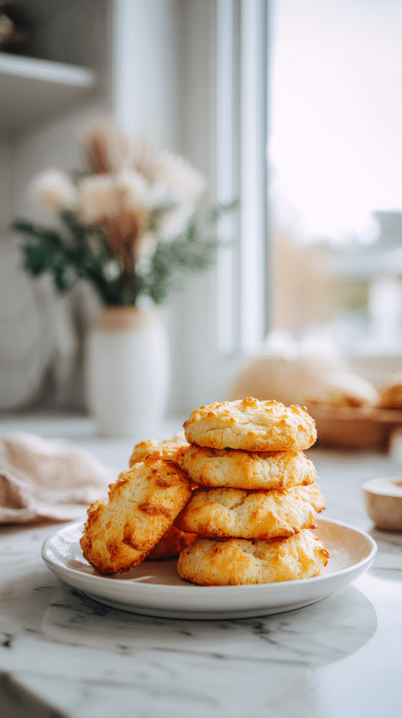 serving cottage cheese cloud bread fluffy low carb high protein