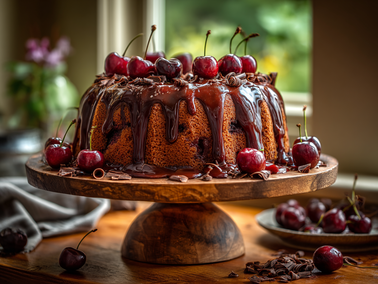 Black Forest Bundt Cake