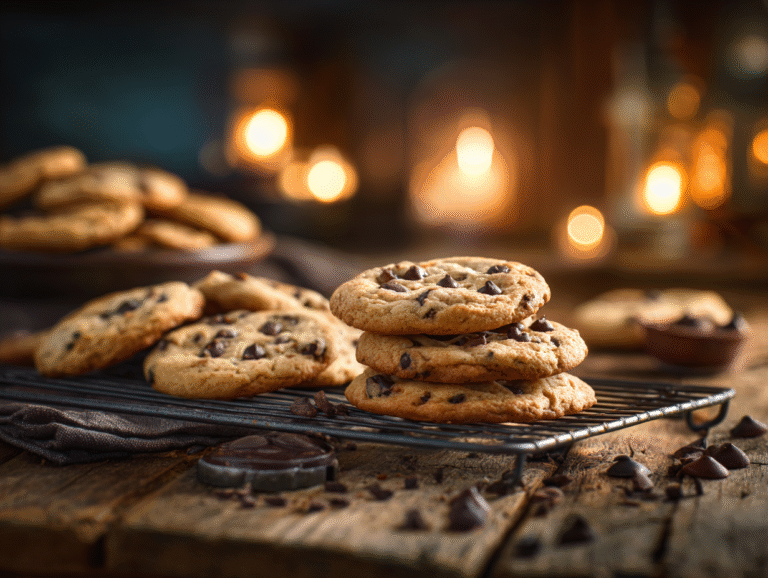 Sugar Free Chocolate Chip Pudding Cookies