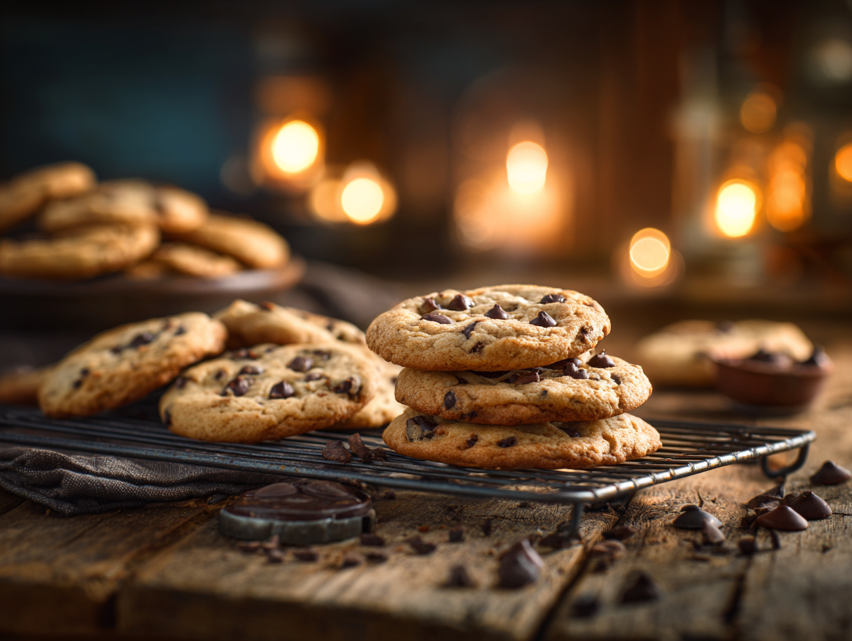 Sugar Free Chocolate Chip Pudding Cookies