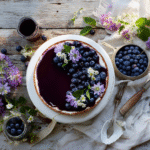 No Bake Huckleberry Cheesecake