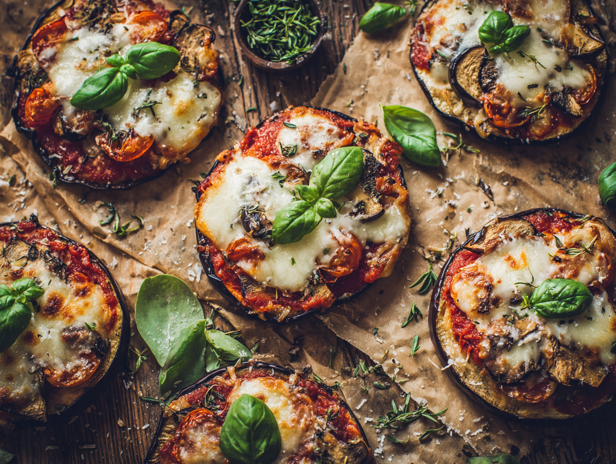 healthy eggplant pizza recipe