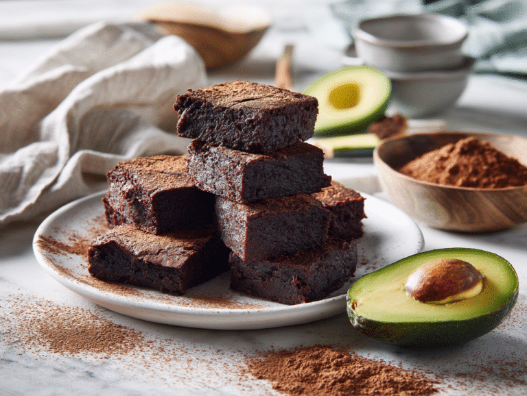 Keto Avocado Brownies