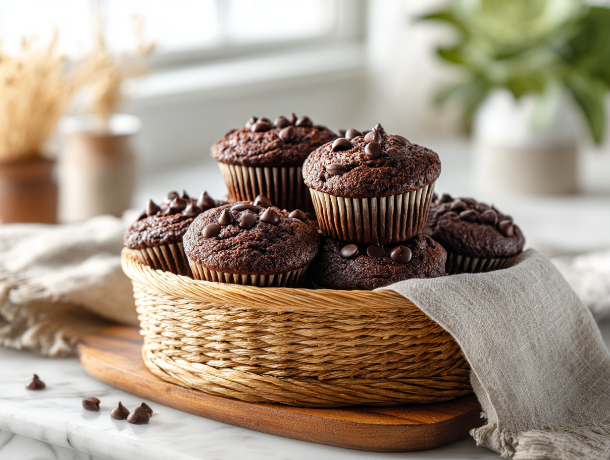 Keto Chocolate Muffins