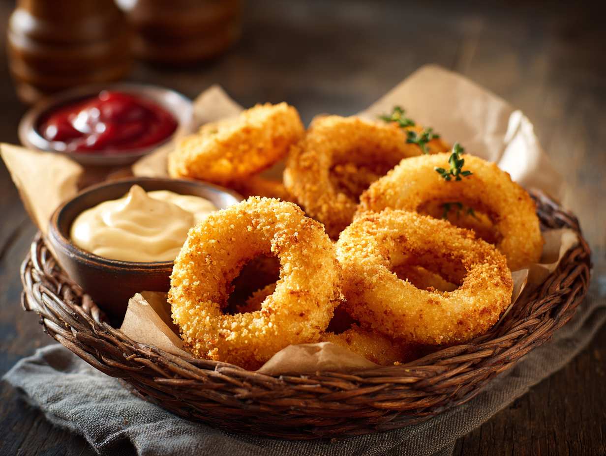 Crispy Keto Onion Rings