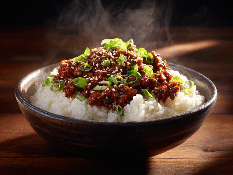 Honey Garlic Ground Beef