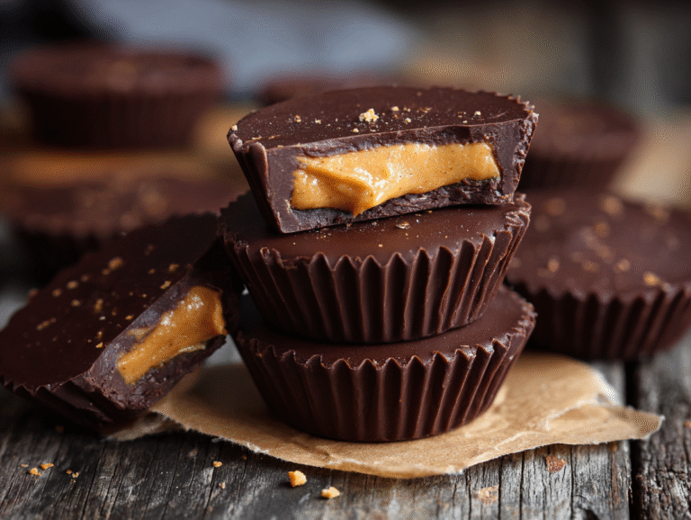 5-Ingredient Keto Peanut Butter Cups