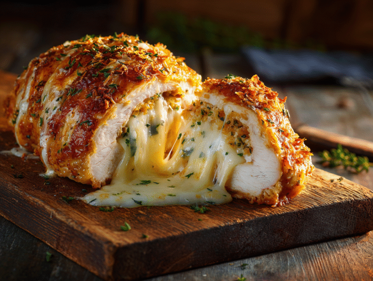 Cheese Stuffed Chicken Breast