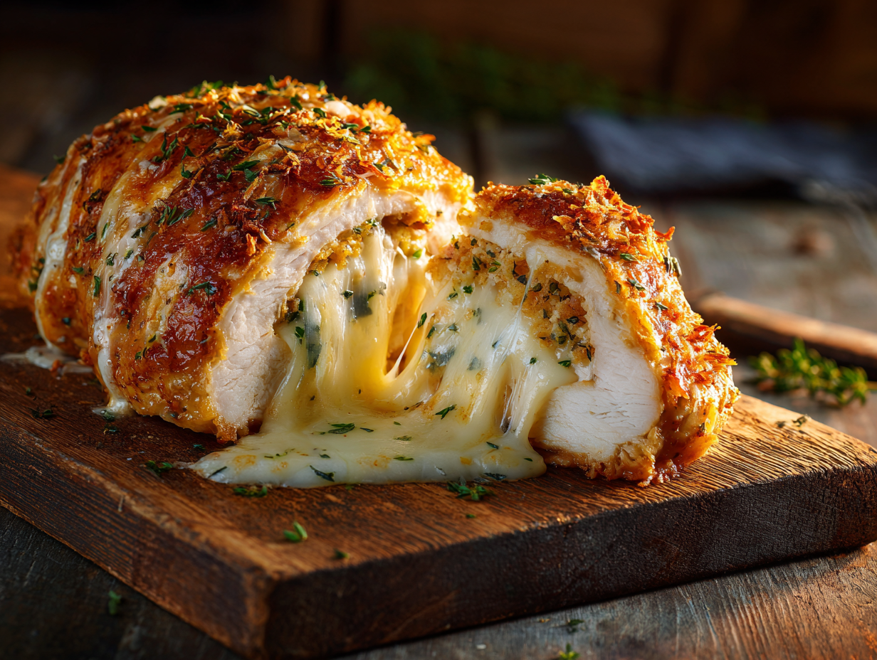 Cheese Stuffed Chicken Breast