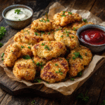Crispy Baked Keto Chicken Nuggets