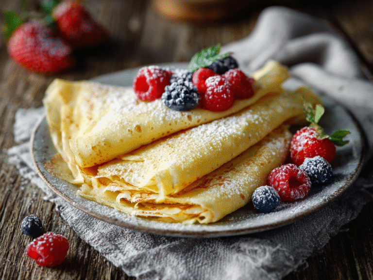 Keto Almond Flour Crepes