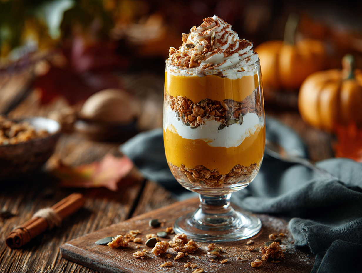 Spiced Pumpkin Parfait