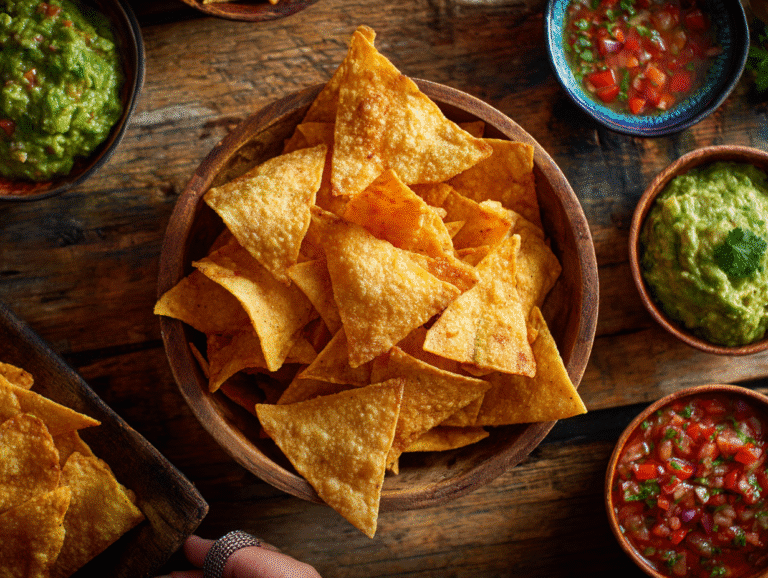 Crispy Keto Tortilla Chips