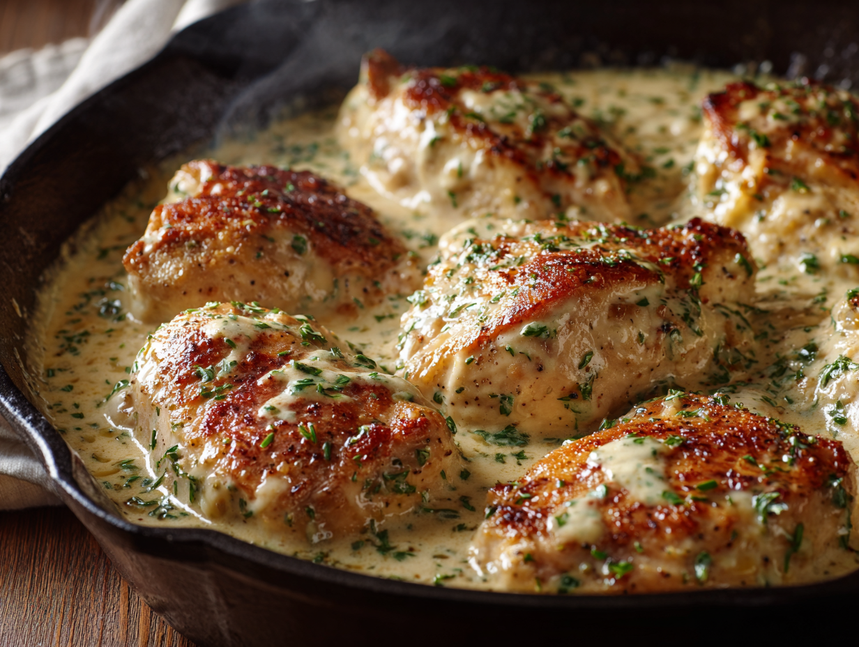 Creamy Garlic Parmesan Chicken