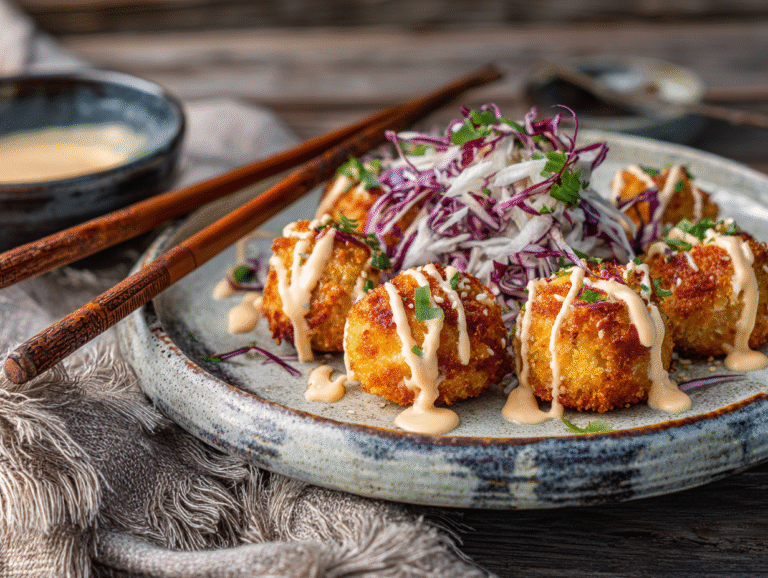 Crispy Bang Bang Salmon Bites