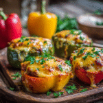 keto stuffed peppers dinner