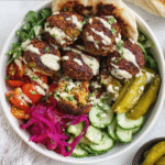 Cava falafel recipe with crispy golden patties and herbs