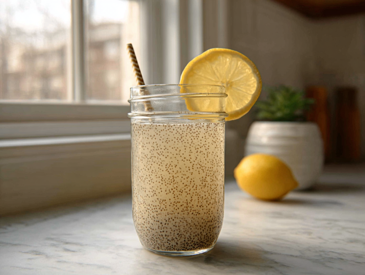 Bariatric seed recipe for weight loss in mason jar
