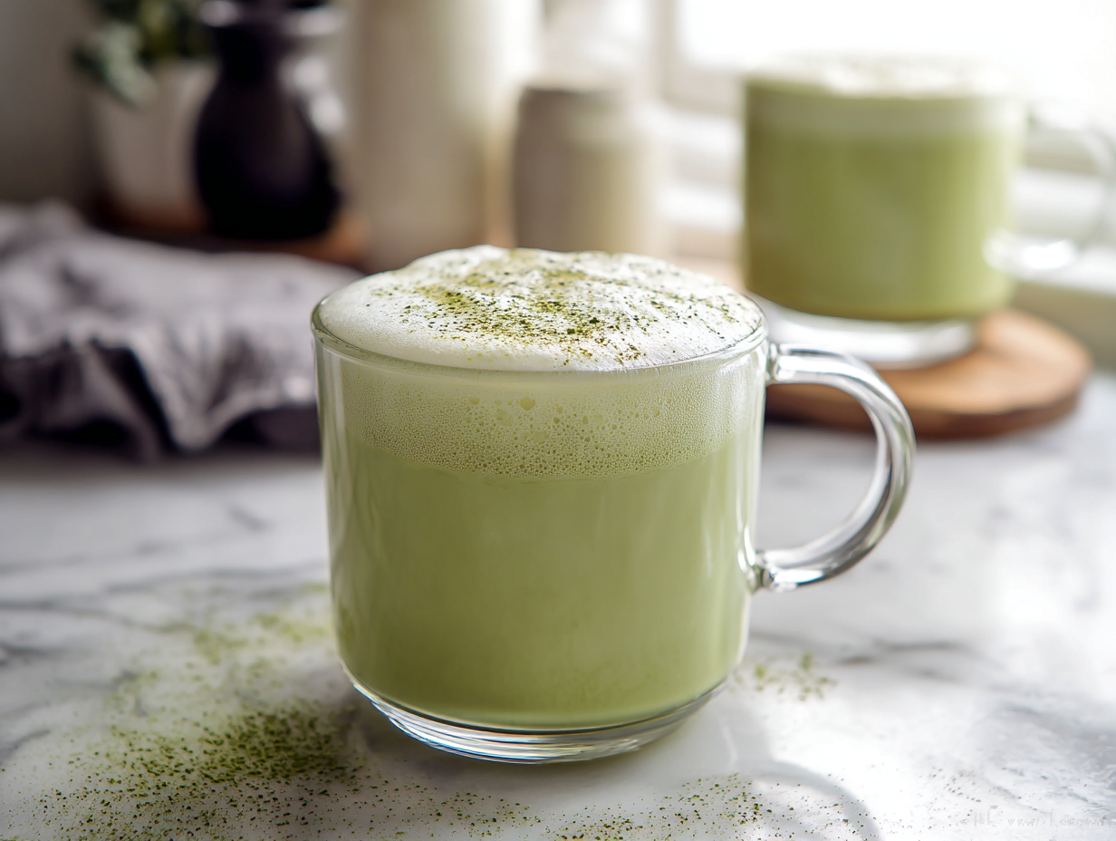 Healthy Matcha Latte Starbucks Copycat Recipe