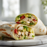 Chicken Avocado Burritos