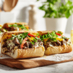 Keto Philly Cheesesteak Rolls