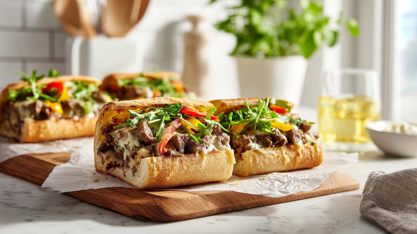 Keto Philly Cheesesteak Rolls