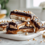 Low calories Frozen Banana Snickers