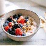 yogurt bowl healthy breakfast