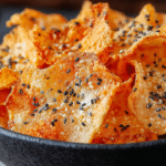 Crunchy Cottage Cheese Chips in Minutes hero shot
