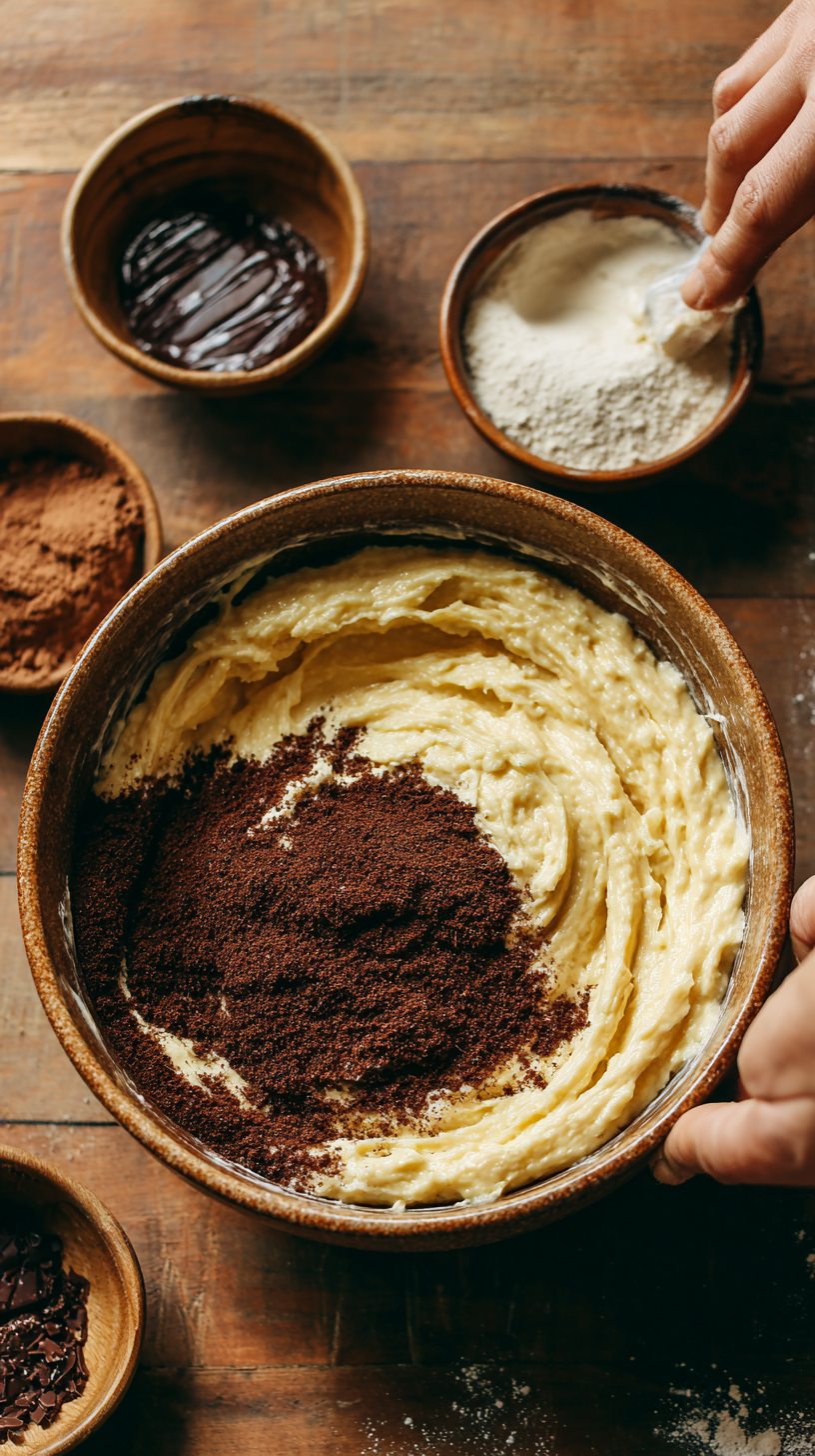 Preparing Keto Peanut Butter Cheesecake Bites step by step cooking process