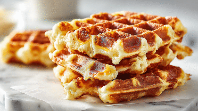 Delicious 2-Ingredient Chaffles hero shot