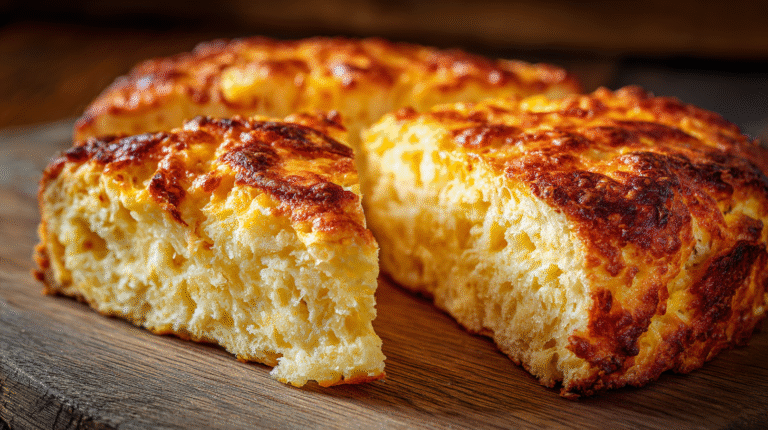 Cheese Egg Cloud Keto Bread hero shot