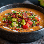 Tasty Queso Keto Taco Soup hero shot