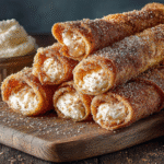 Cinnamon “Churro” Cream Cheese Roll-Ups (Keto) hero shot